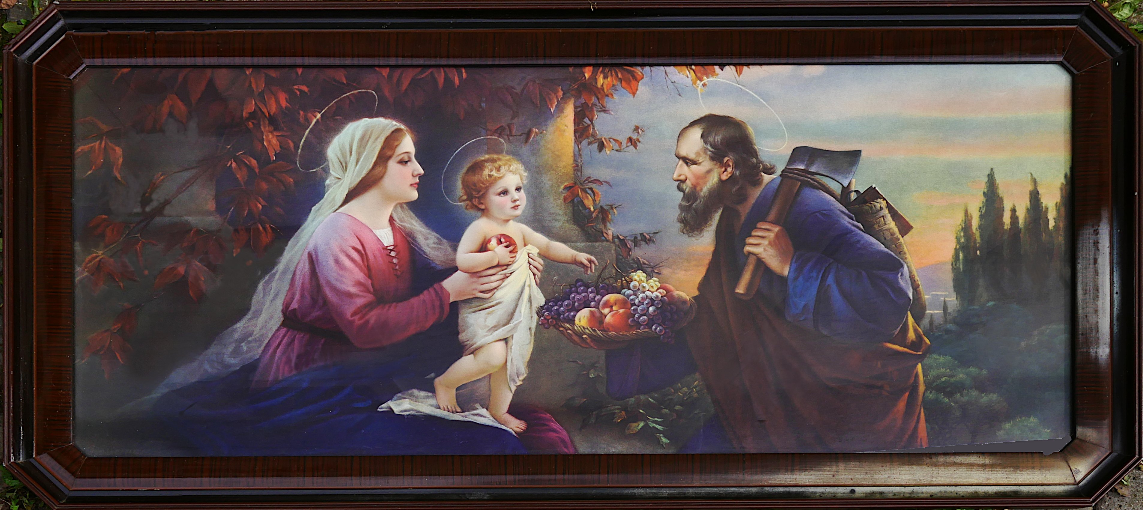 Josef August Untersberger, Schlafzimmerbild Heilige Familie (2)