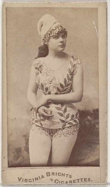 Allen & Ginter, From the Actors and Actresses series (N45, Type 5) for Virginia Brights Cigarettes