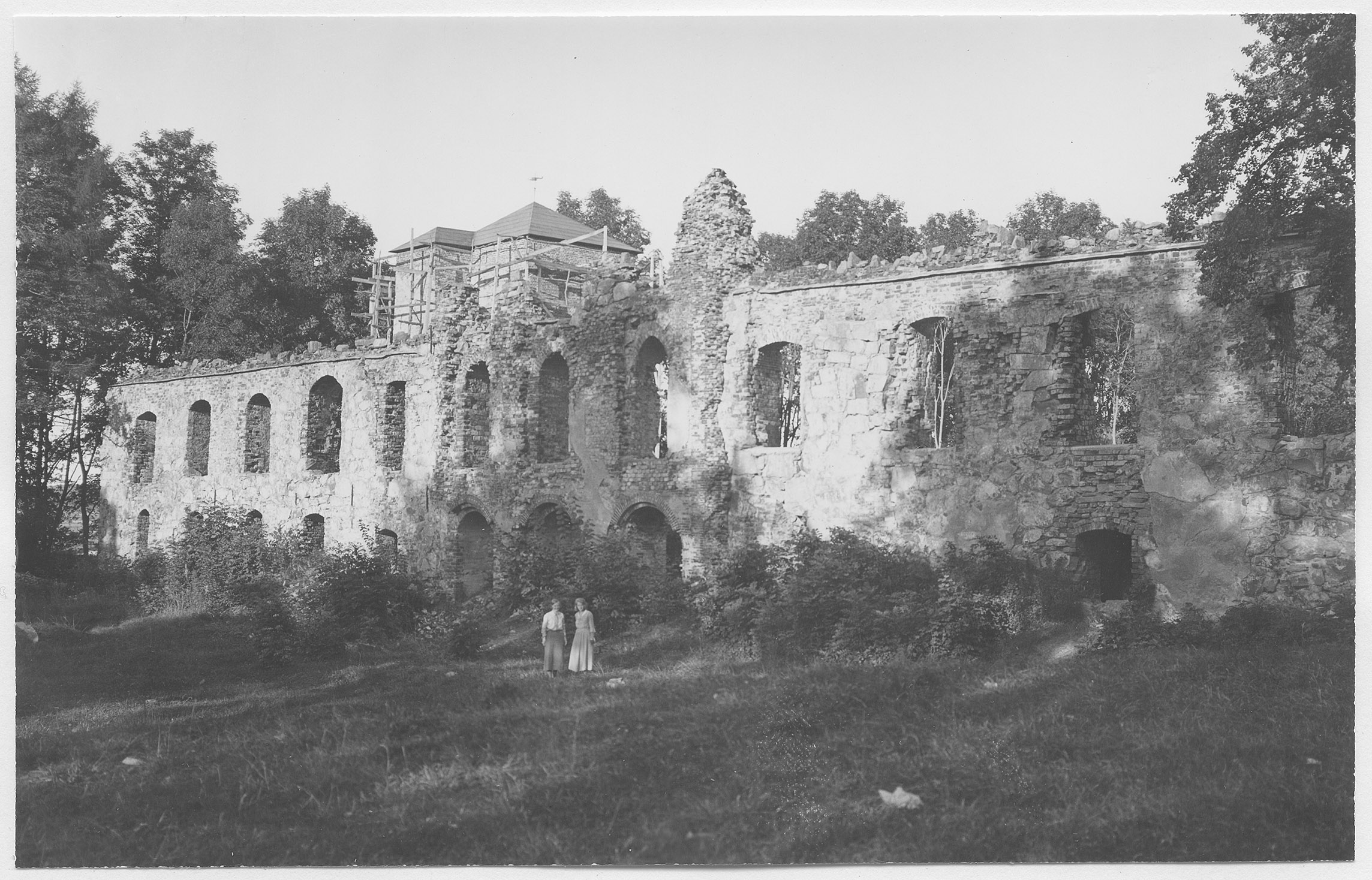 Mårten Sjöbeck, Gräfsnäs slottsruin