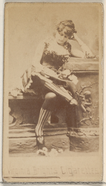 Allen & Ginter, From the Actors and Actresses series (N45, Type 5) for Virginia Brights Cigarettes
