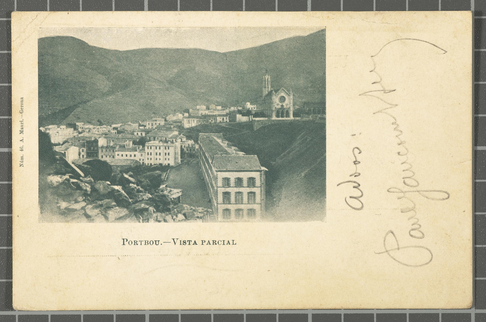 Amadeu Mauri Aulet, Portbou.-Vista parcial