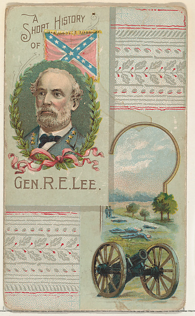 W. Duke, Sons & Co., A Short History: General Robert E. Lee, from the Histories of Generals series (N114) issued by W. Duke, Sons & Co. to promote Honest Long Cut Smoking and Chewing Tobacco
