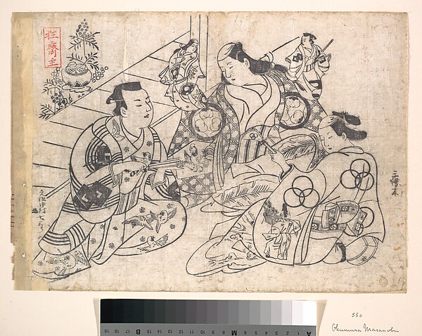 Okumura Masanobu, Scene from a Drama