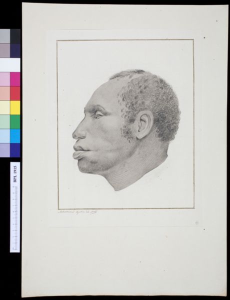 M Houtman, Head of a black man