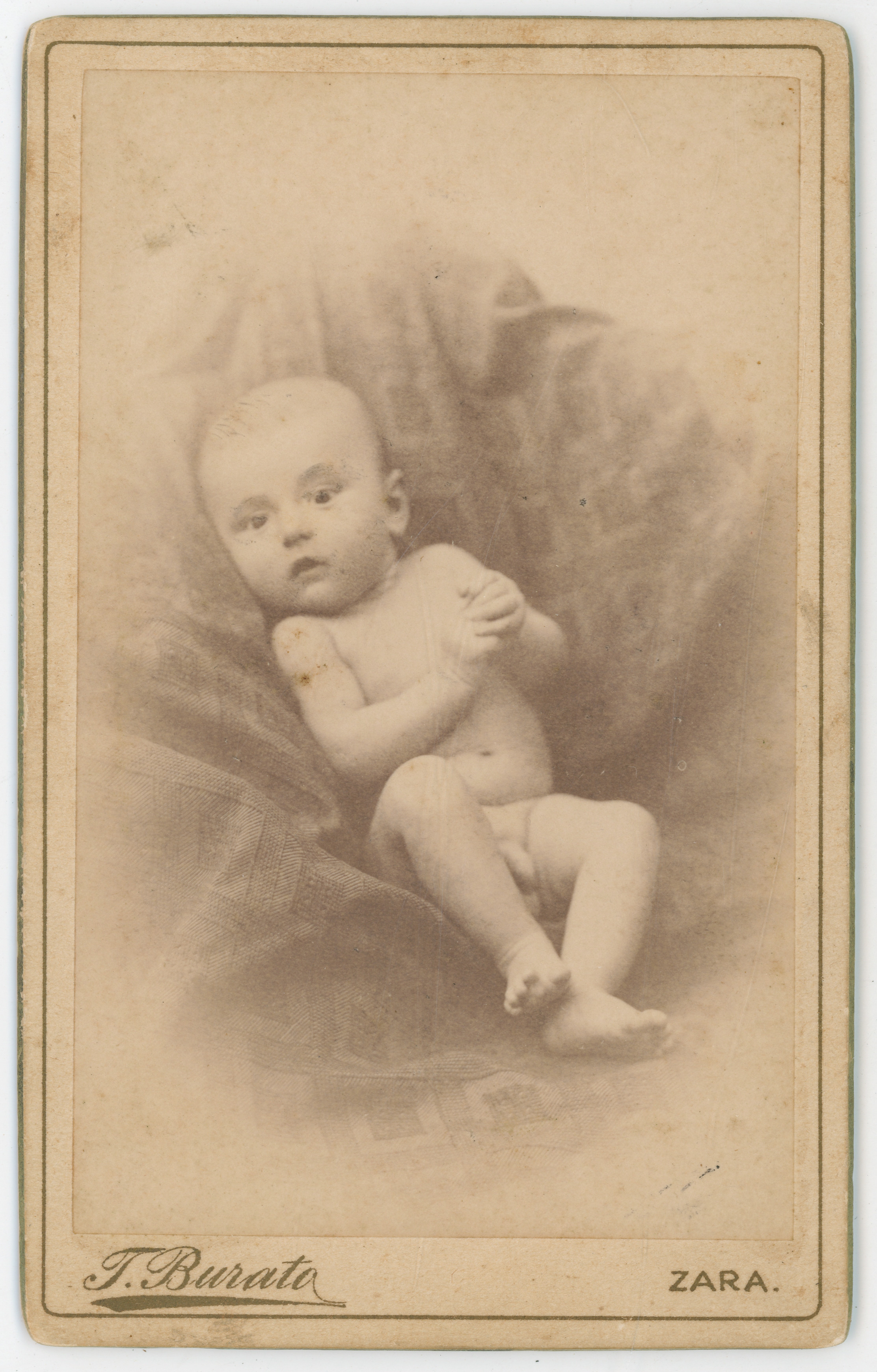 Tomaso (1840-03-27––1910-01-17) Burato, Dijete