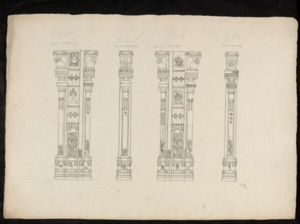 Unknown, Architectural drawing of Tirumala Nayak at Madura,