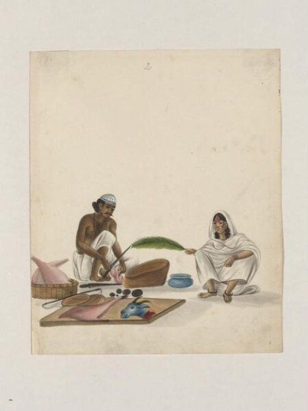 Unknown, One of Forty-two drawings of occupations and conveyances