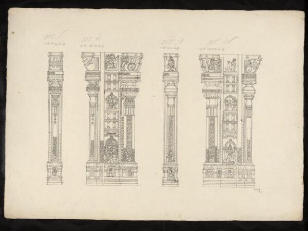 Unknown, Architectural drawing of Tirumala Nayak at Madura,