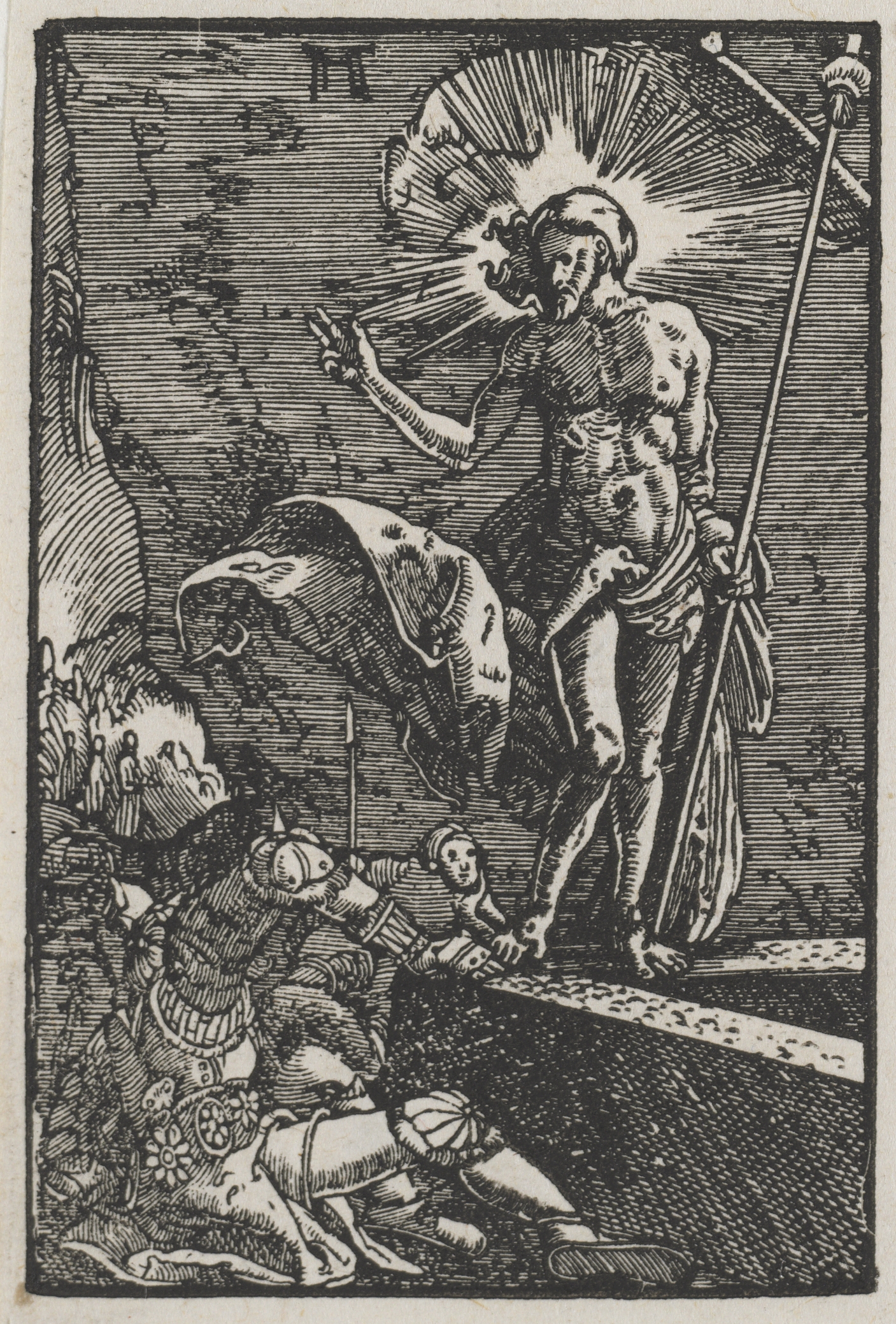 Albrecht Altdorfer, The Fall and Redemption of Man:  The Resurrection