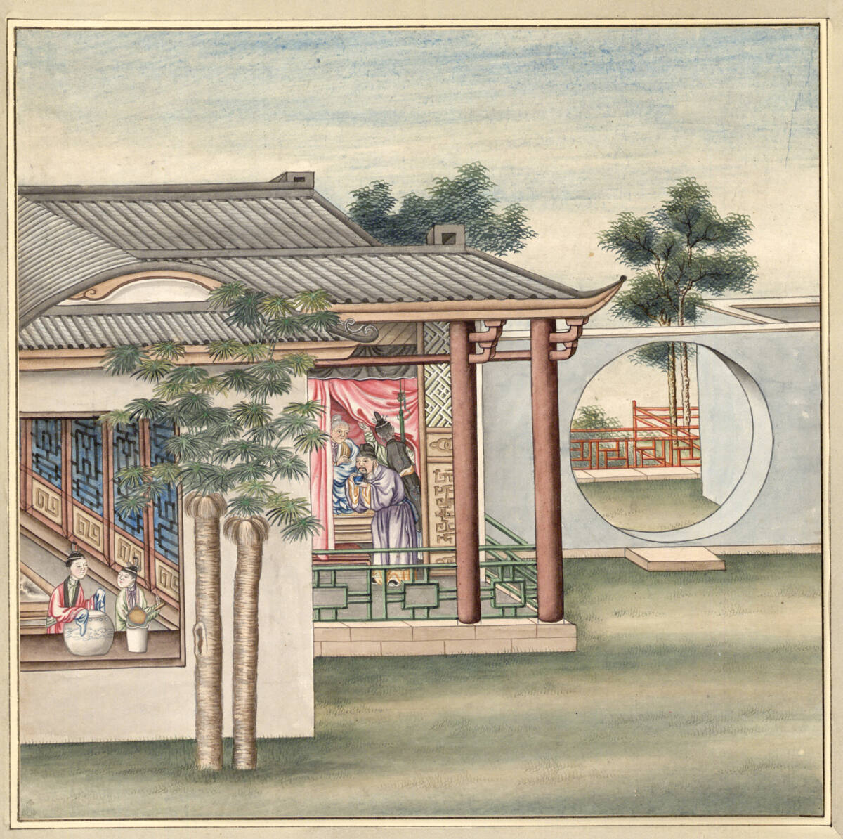 Anonym, Gartenhaus