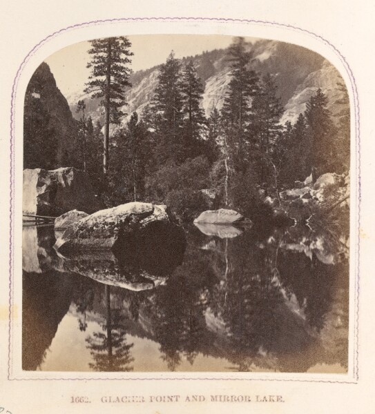 Thomas Houseworth, Glacier Point and Mirror Lake