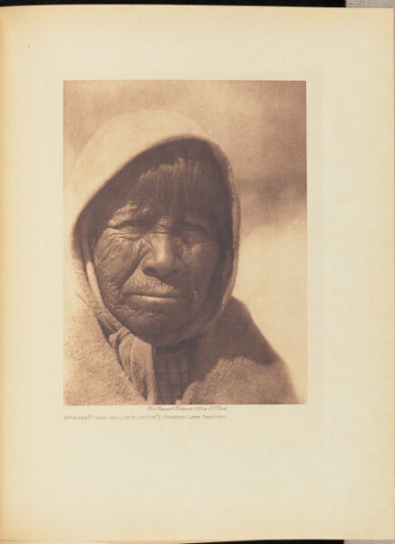 Edward S. Curtis, Sû'-donii ("Osier-Willow Blossom") - Pyramid Lake Paviotso