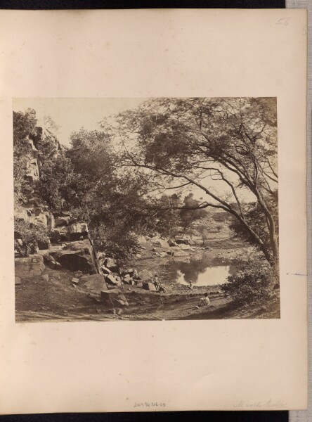 Felice Beato, [Left View of the Crow's Nest Battery]