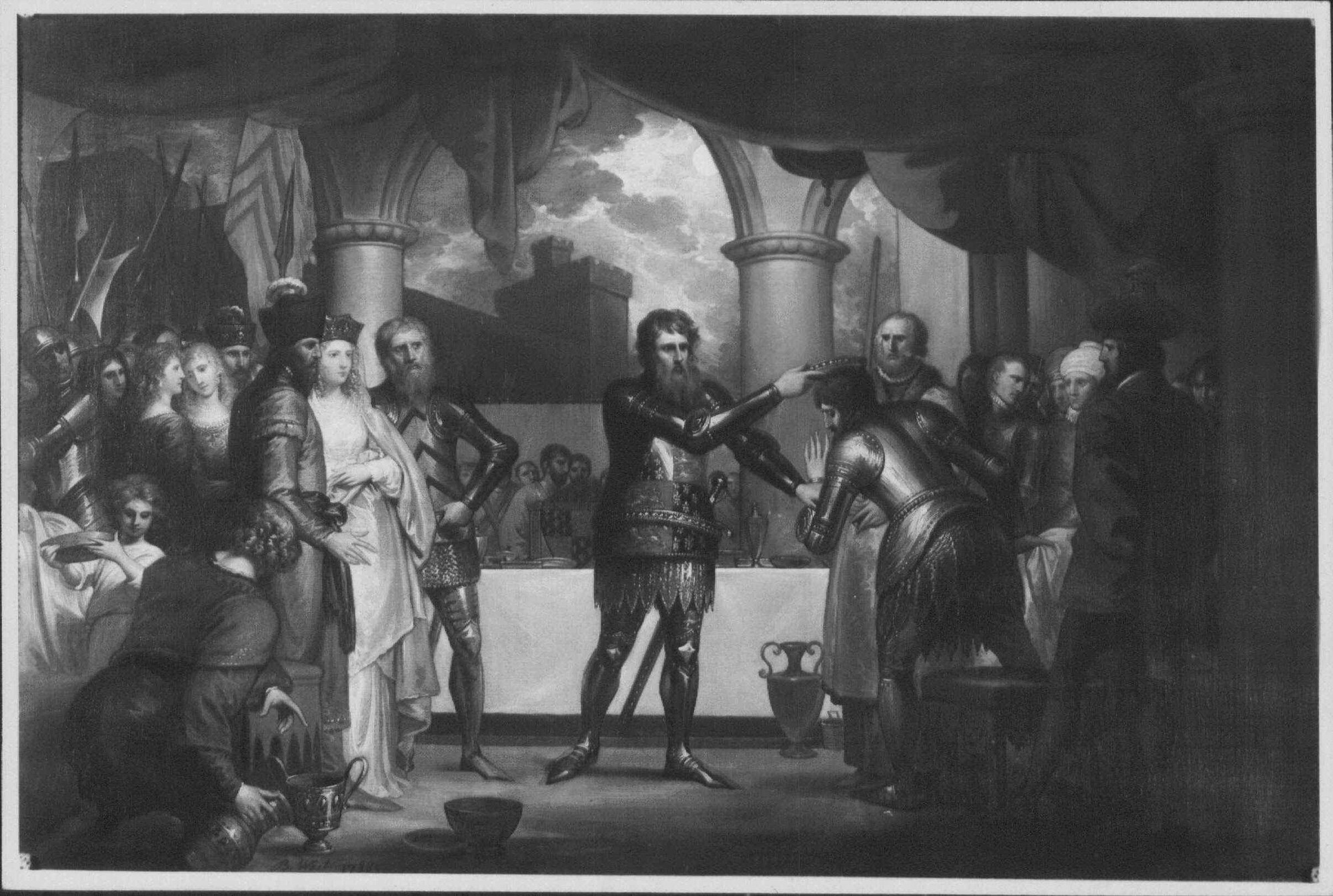 Benjamin West, Edward III Entertaining his Prisoners