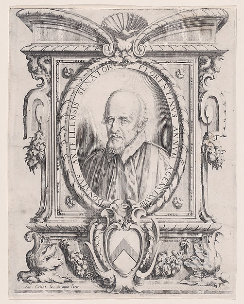 Jacques Callot, Portrait du Sénateur Donato dell'Antella (Portrait of Senator Donato dell'Antella)