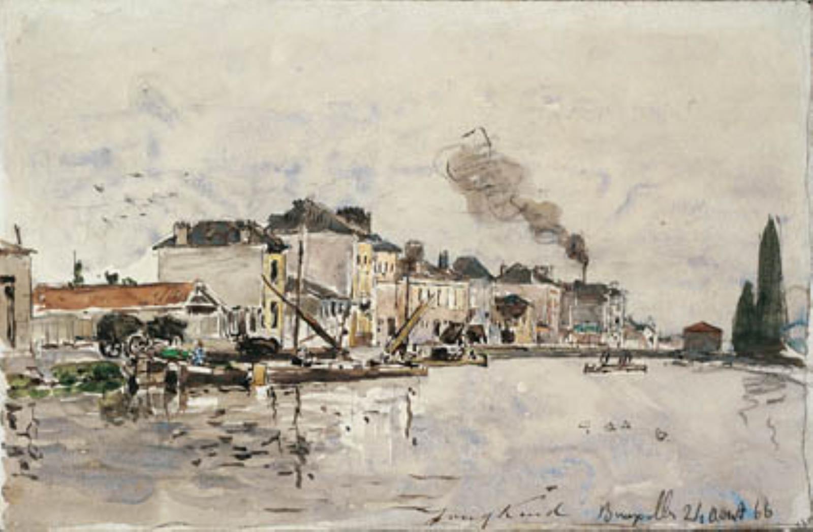Johan Barthold Jongkind, Kanalen i Bruxelles