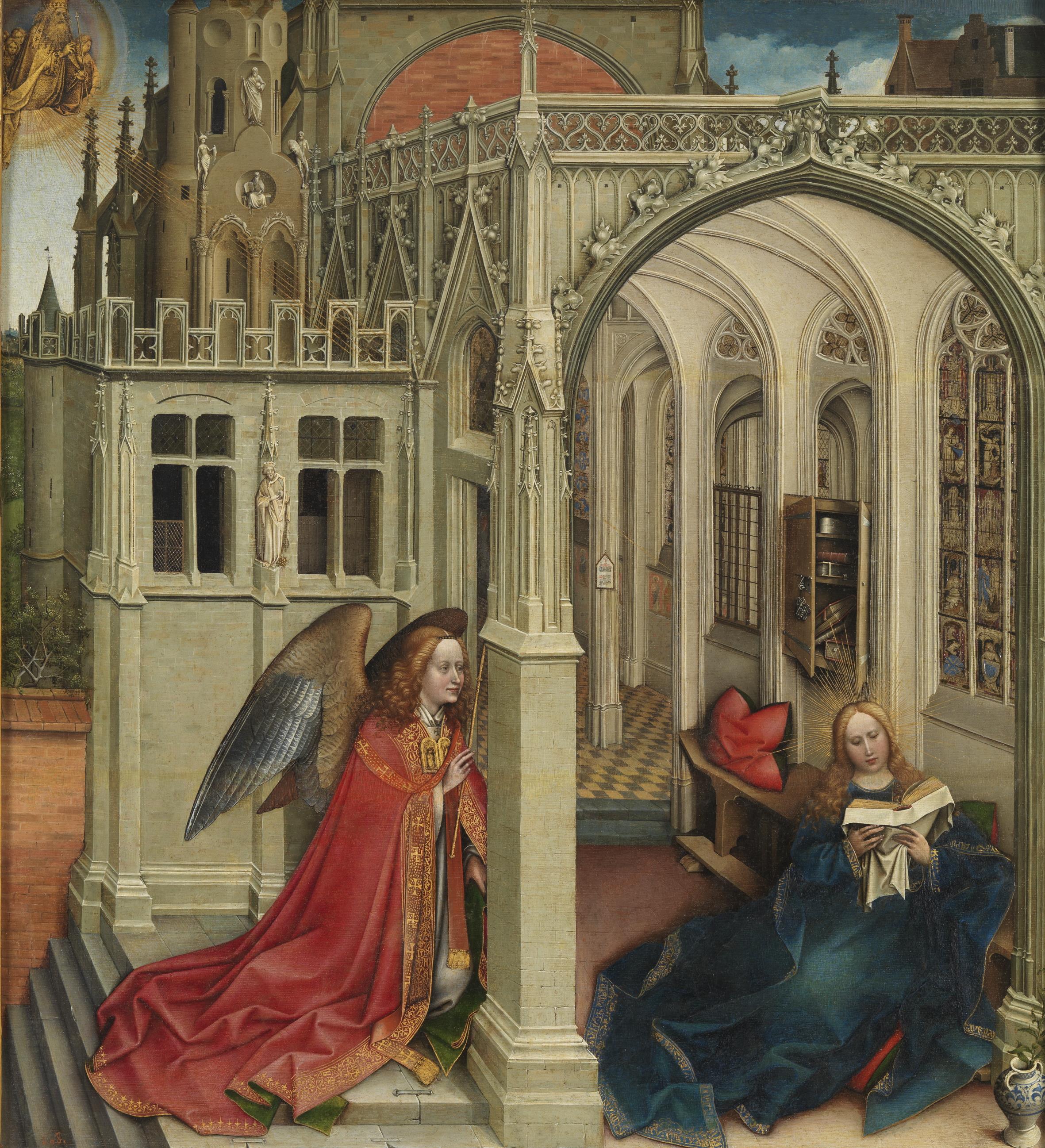 Robert Campin, Annunciation