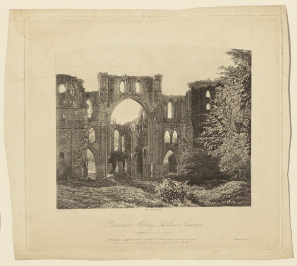 Roger Fenton, Rivaulx Abbey, the Choir and Transept.