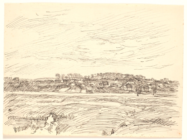 Fritz Syberg, Landskab med landsby