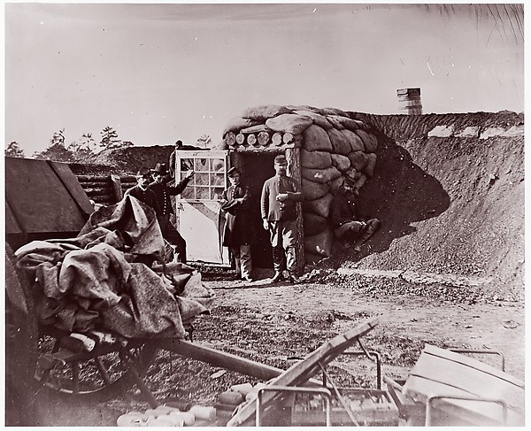 Timothy H. O'Sullivan, Fort Burnham, front of Petersburg
