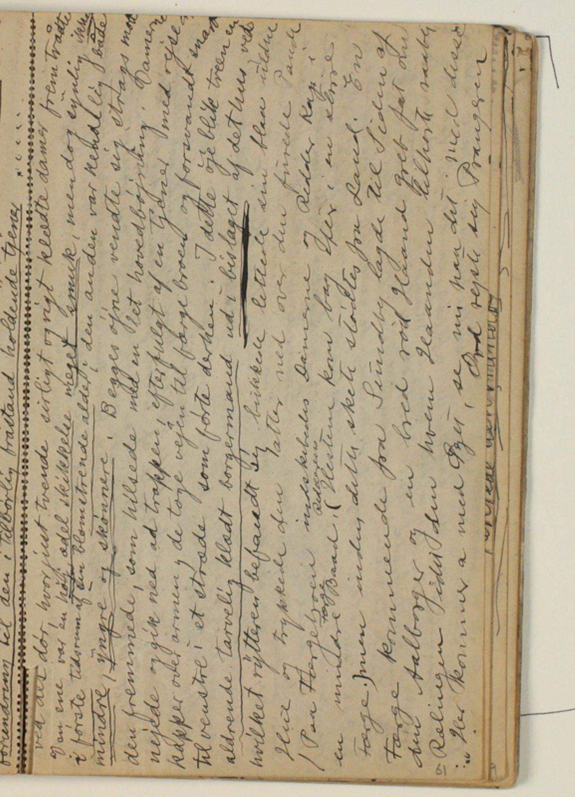Niels Larsen Stevns, Afskrift fra Blichers novelle "Vinhandleren og Herremanden", p. 198 l.6-16, p. 202 l. 38-40, p. 203 l. 1