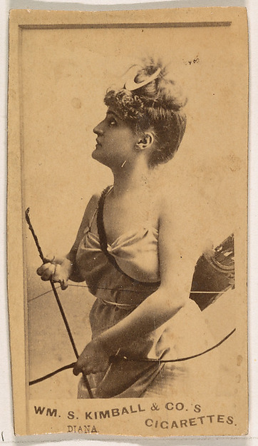 William S. Kimball & Company, Diana, from the Actresses series (N203) issued by Wm. S. Kimball & Co.