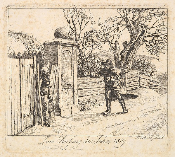 Johann Christoph Erhard, Winter Landscape