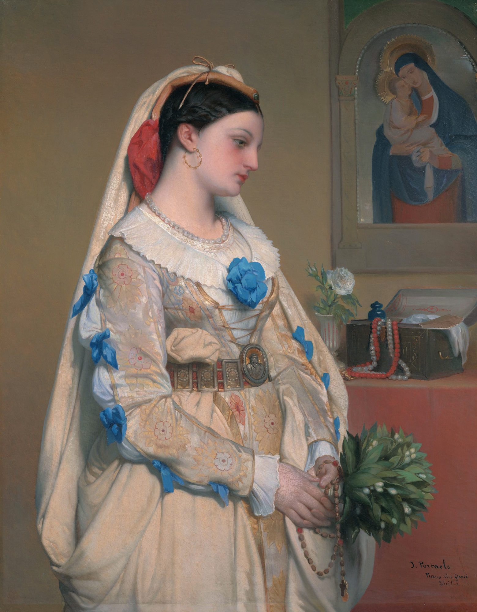 Jean-François Portaels, A Sicilian bride