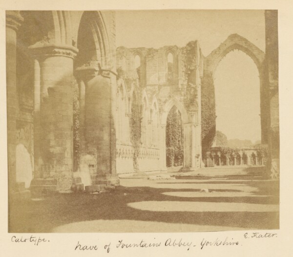Edward Kater, Nave of Fountains Abbey, Yorkshire