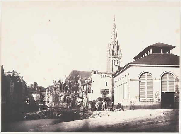 Edmond Bacot, Poissonerie, Caen