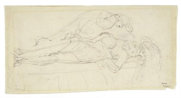 William Blake, The death of the strong, wicked man