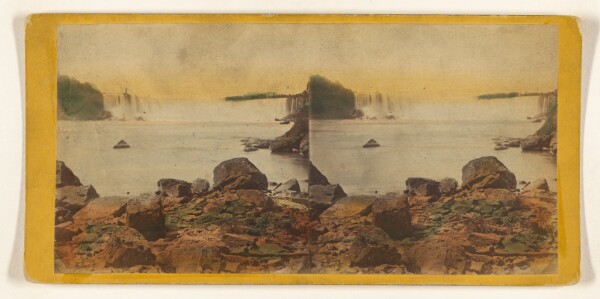 Edward and Henry T. Anthony & Co., The Horse Shoe Fall from the Custom House.