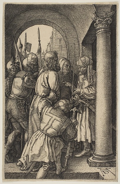 Albrecht Dürer, Christ before Pilate, from "The Passion"