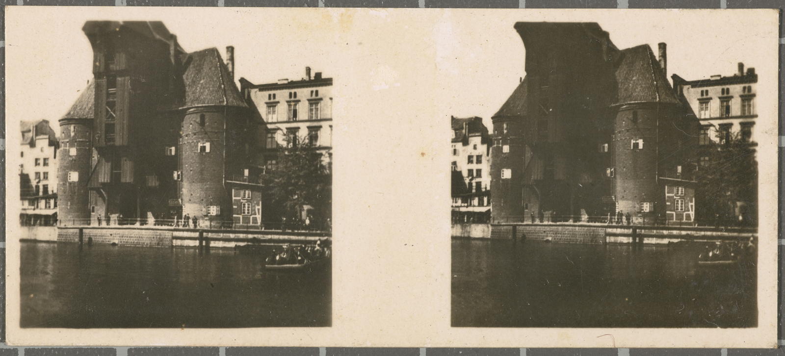 Desconegut, N.º 309. Dantzig - Lange Brücke y la "Krantor".