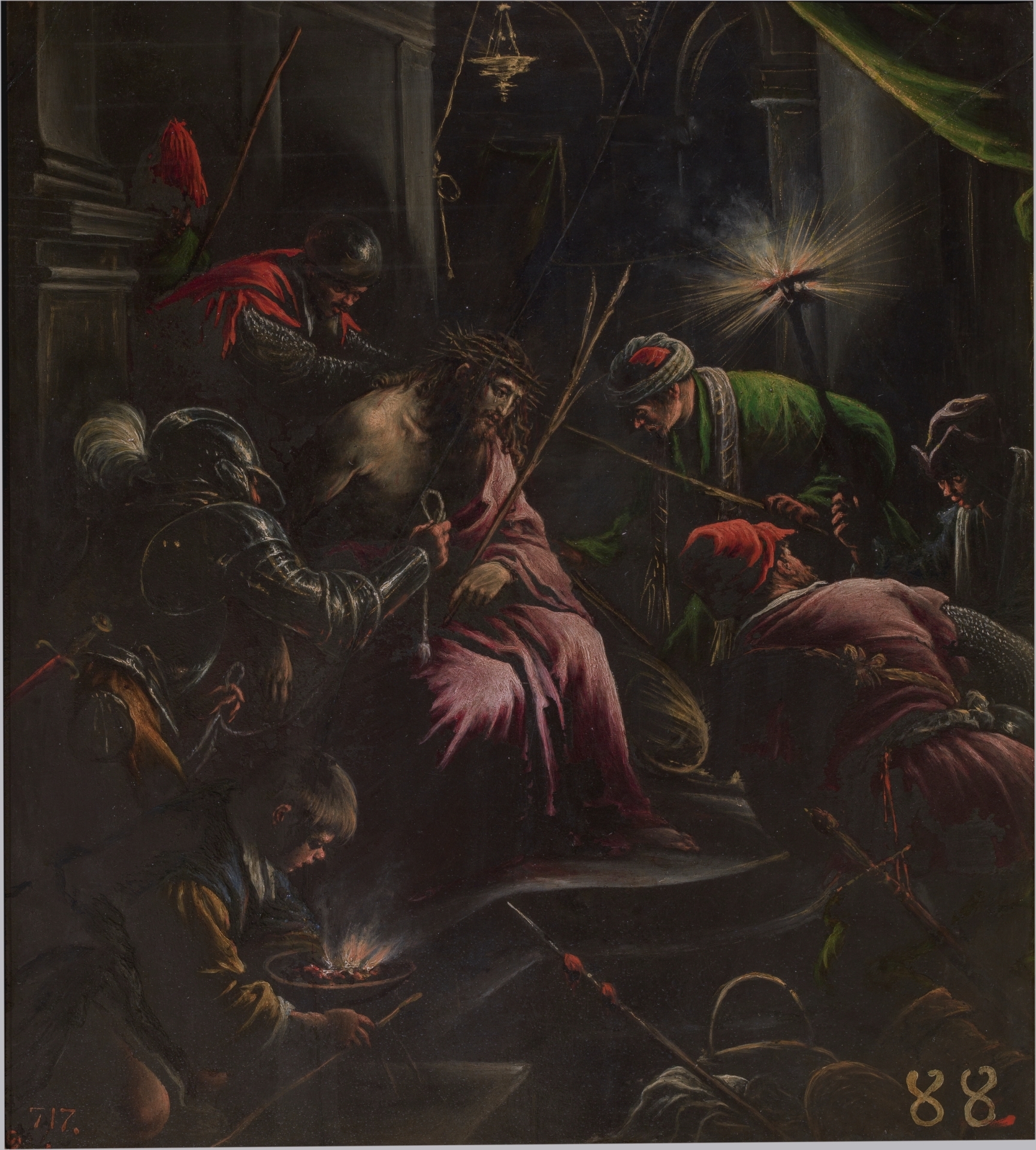 Leandro Bassano, The Crowning with Thorns