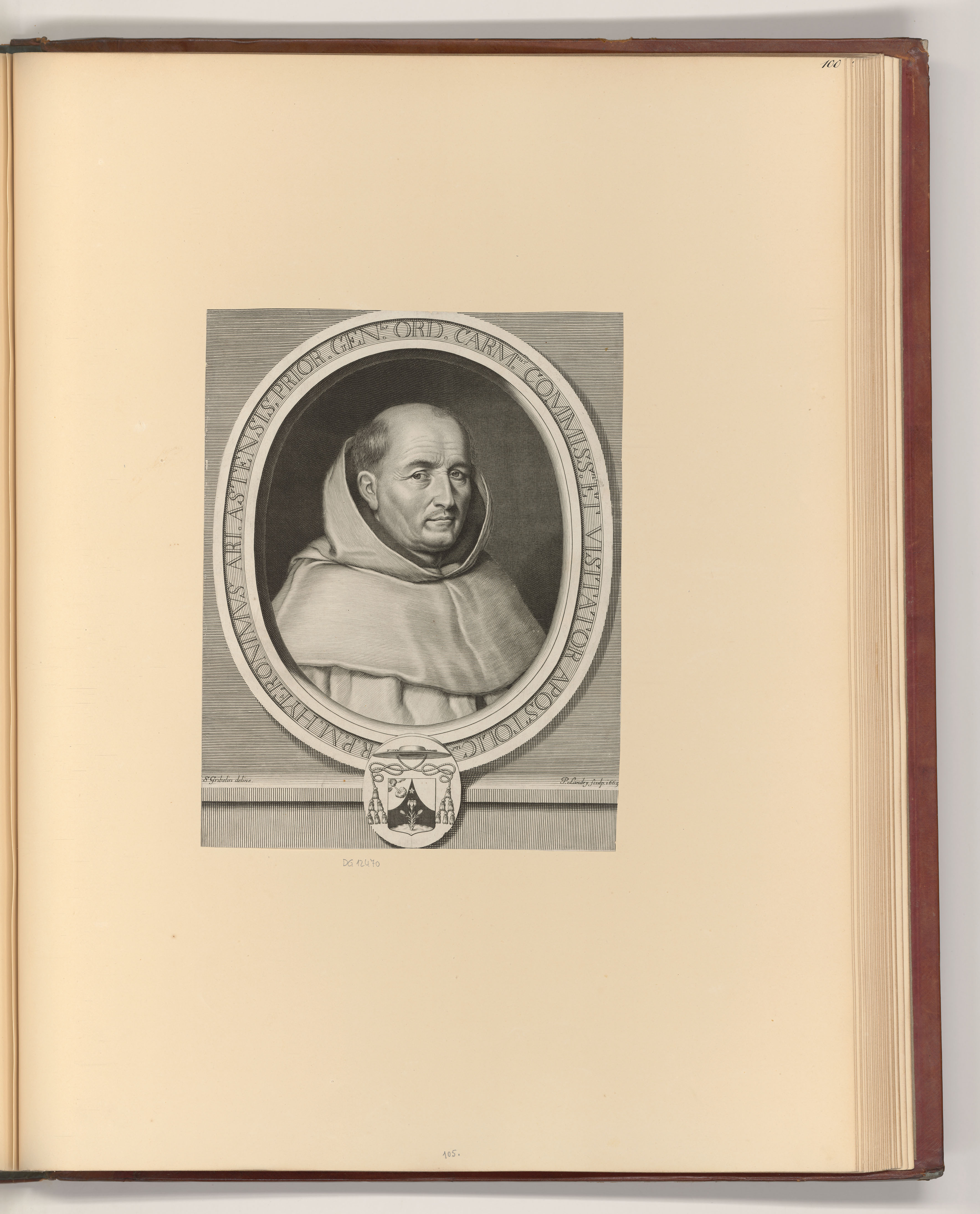 PierreLandry, Porträt eines Priesters