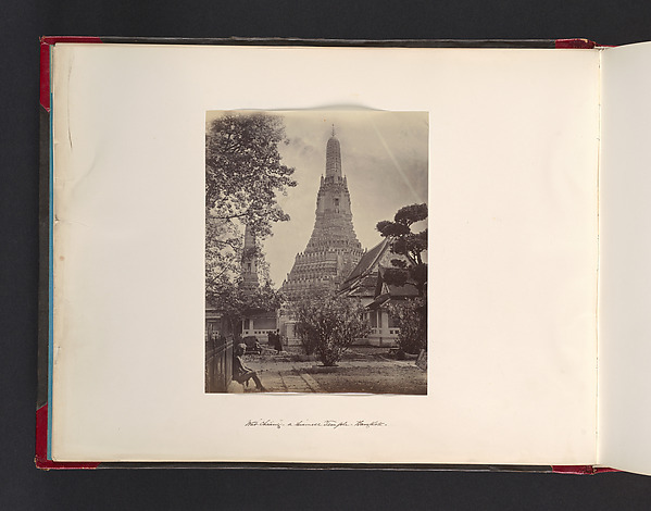 John Thomson, A Siamese Temple, Bangkok