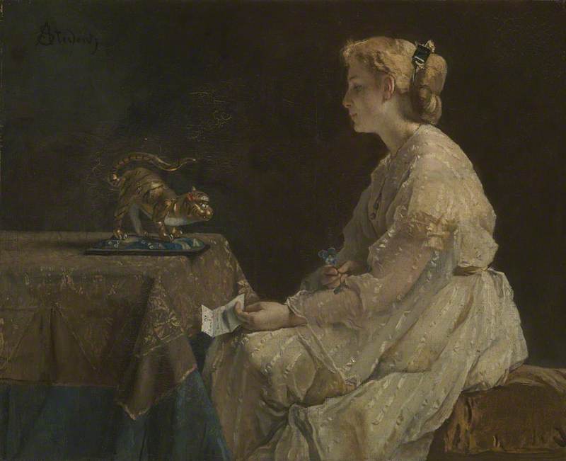 Alfred Stevens, The Present