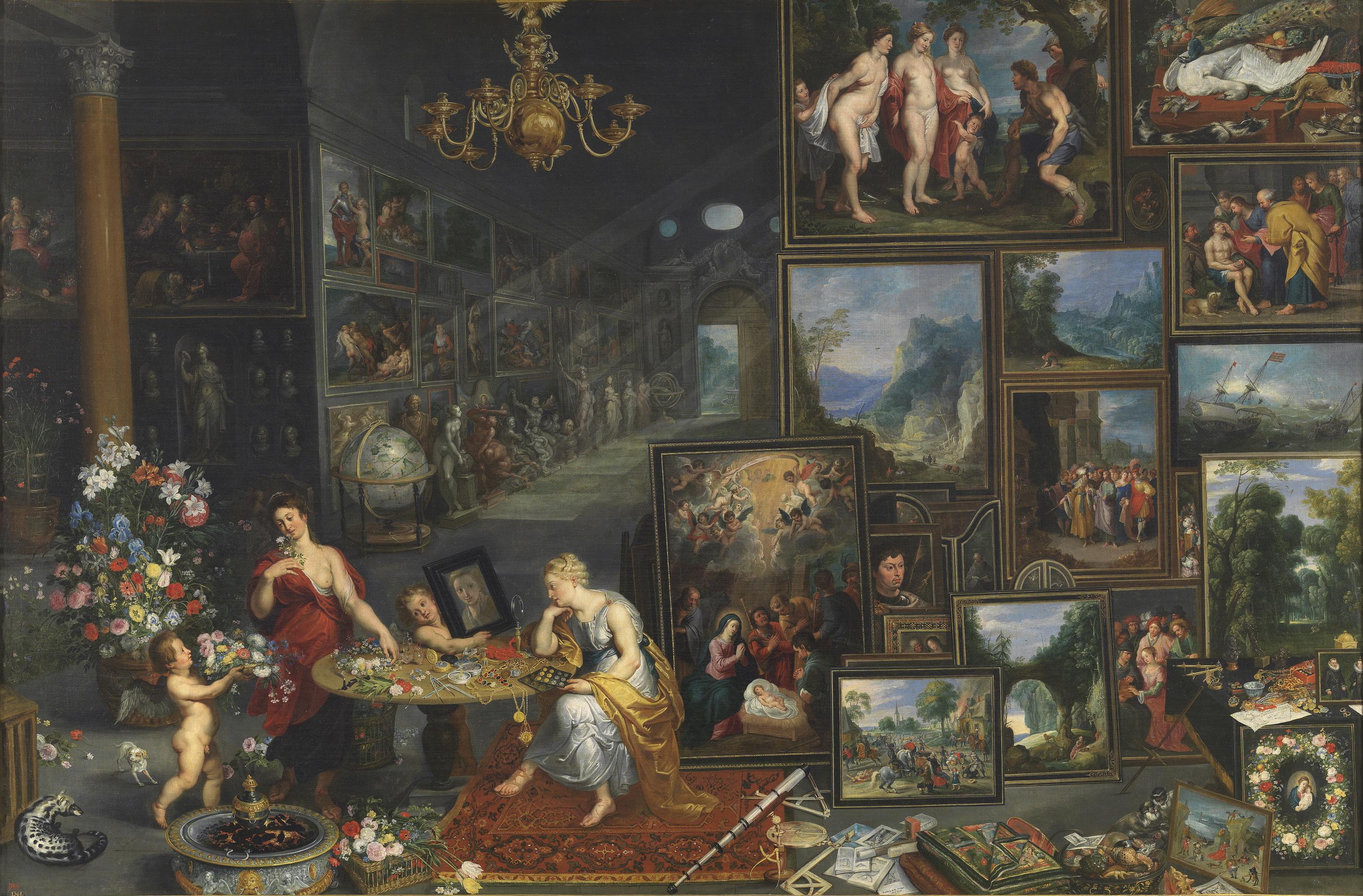 Jan Brueghel the Elder, Allegory of Sight and Smell
