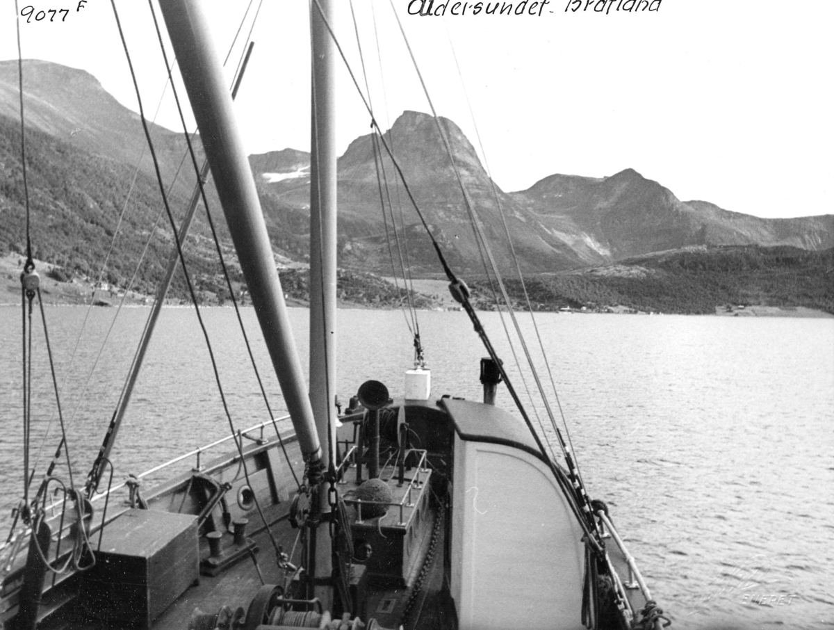 Anders Beer Wilse, Topografi