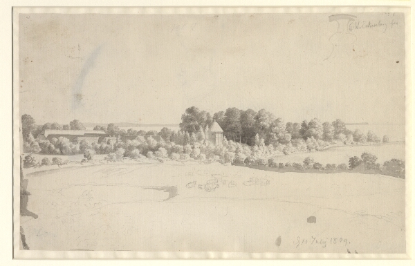 C.W. Eckersberg, Herregården Nordfelt på Møn