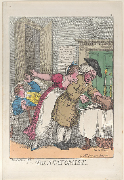 Thomas Rowlandson, The Anatomist