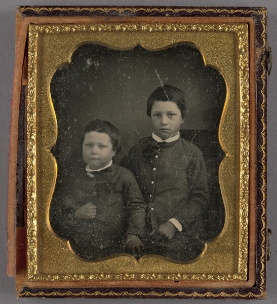 Unknown, [Portrait of Two Boys]