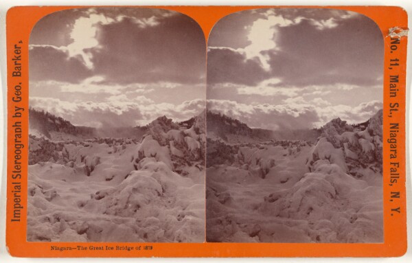George Barker, Niagara - The Great Ice Bridge of 1879