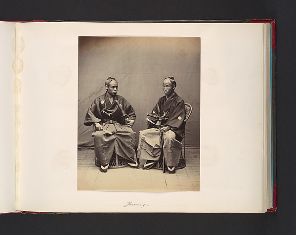 John Thomson, [Portrait of Two Government Officials]