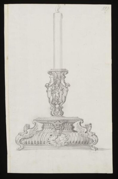 Unknown, Design for candlestick