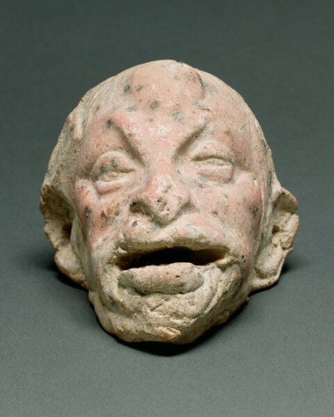 Unknown, Two Miniature Theatrical Masks