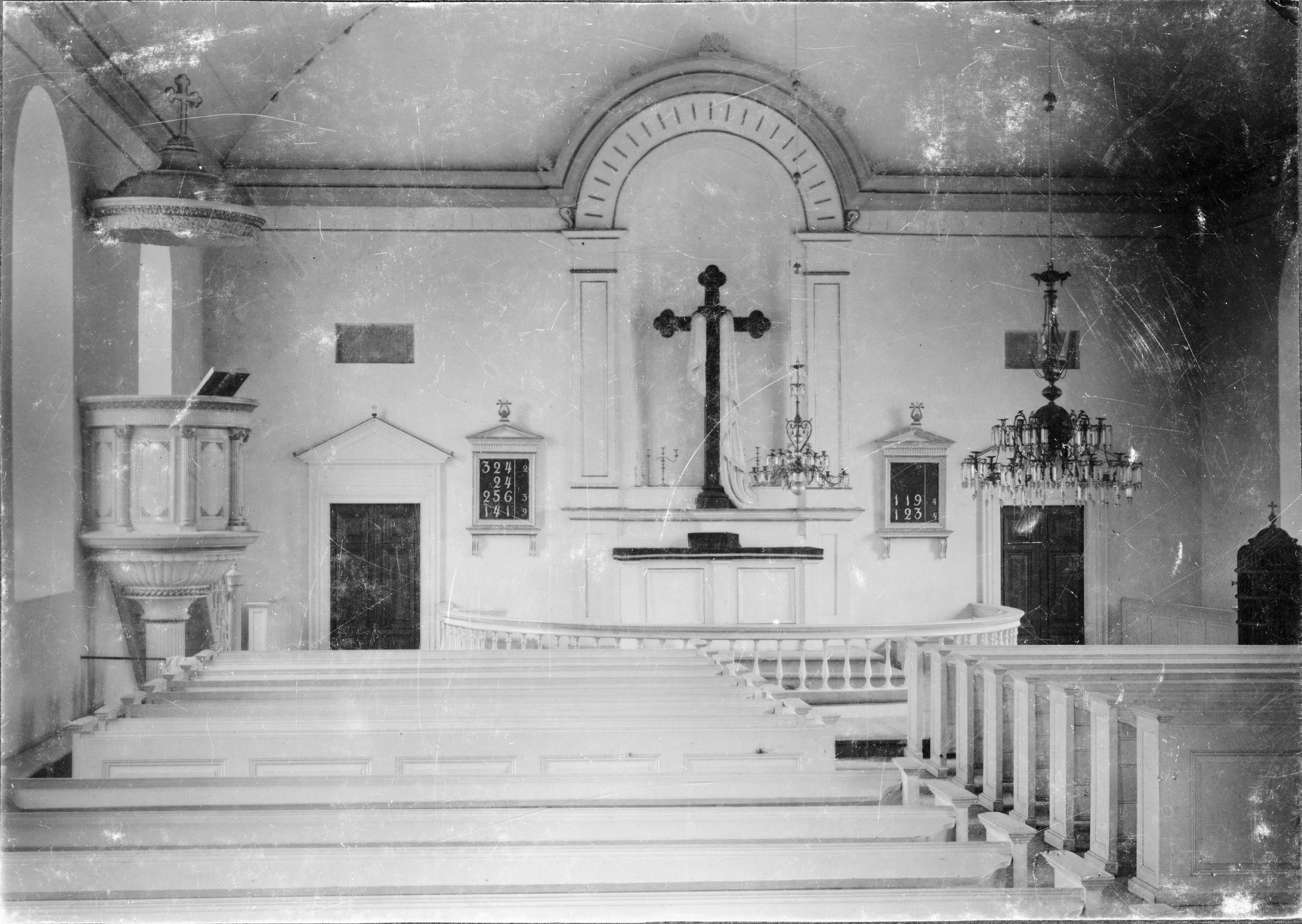 P. A. Eriksén, Kvänums kyrka