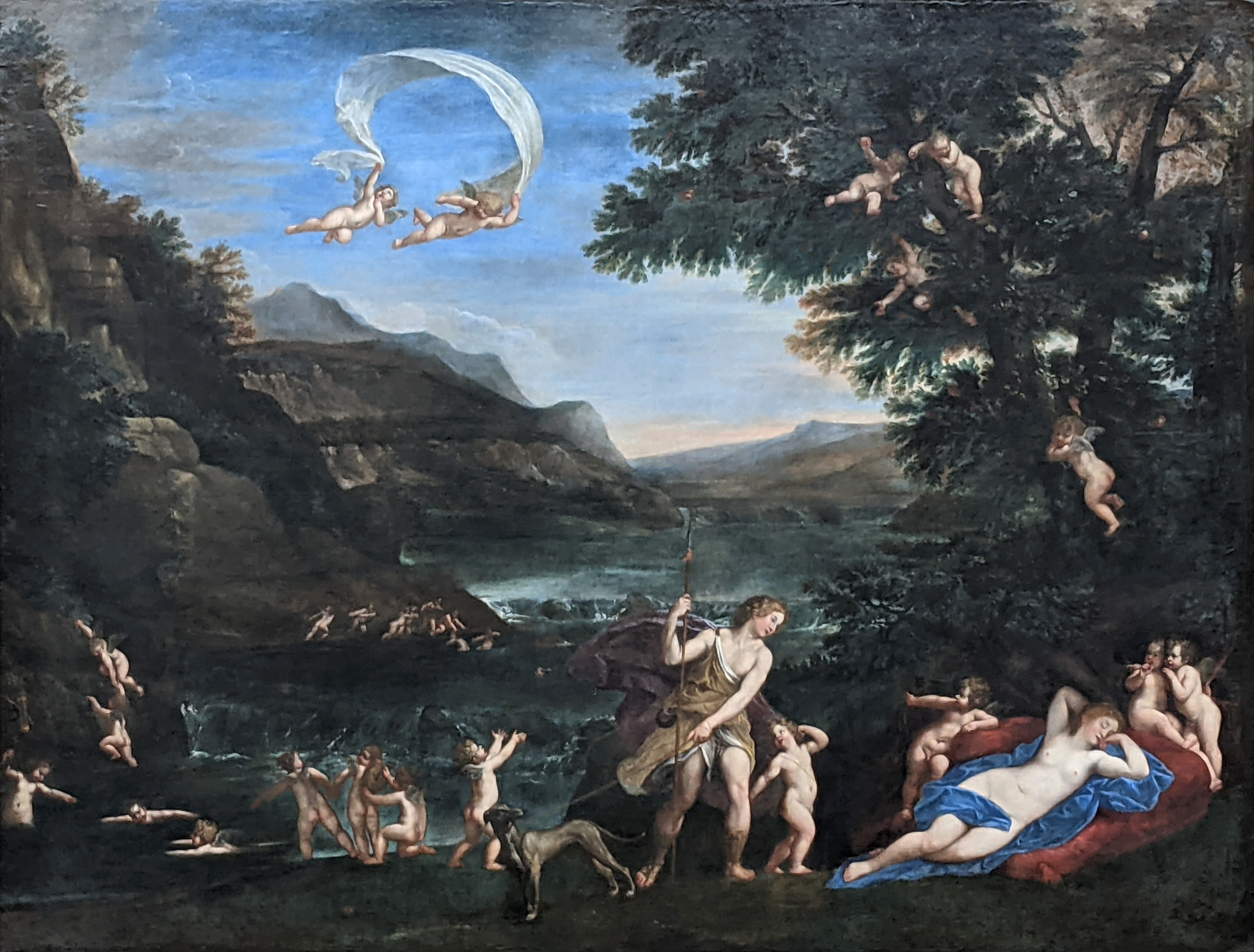Francesco Albani, Adonis Led by Cupids to Venus