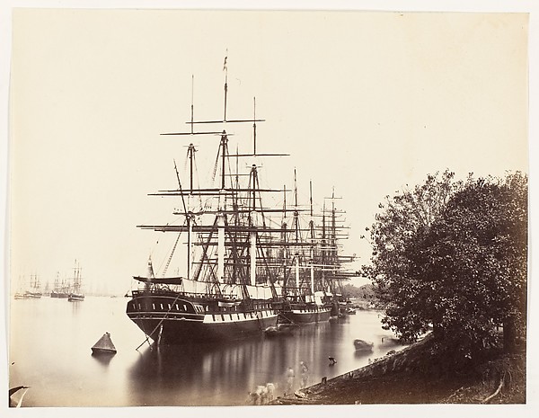 Unknown, [The Hoogly River by Fort William]